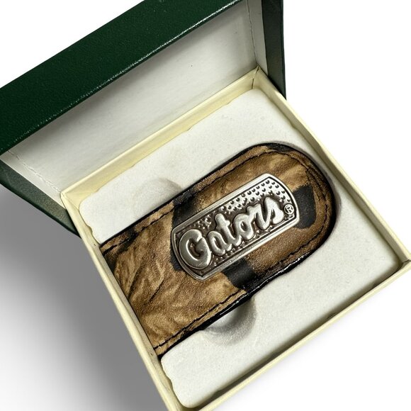 Florida Gators Money Clip Camo Magnetic NCAA Football Licensed Official Gift Box - Picture 2 of 10